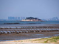 遍布反登陆桩的上林海滩_-_Anti-landing_Spikes_on_Shanglin_Coast_-_2014.09_-_panoramio.webp